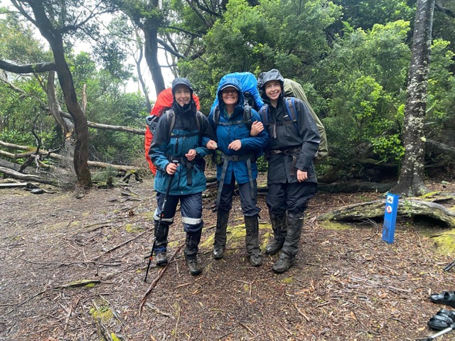 The group during their hike