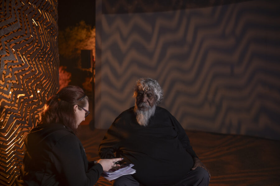 Bobby West Tjupurrula interview with Candice Marshall