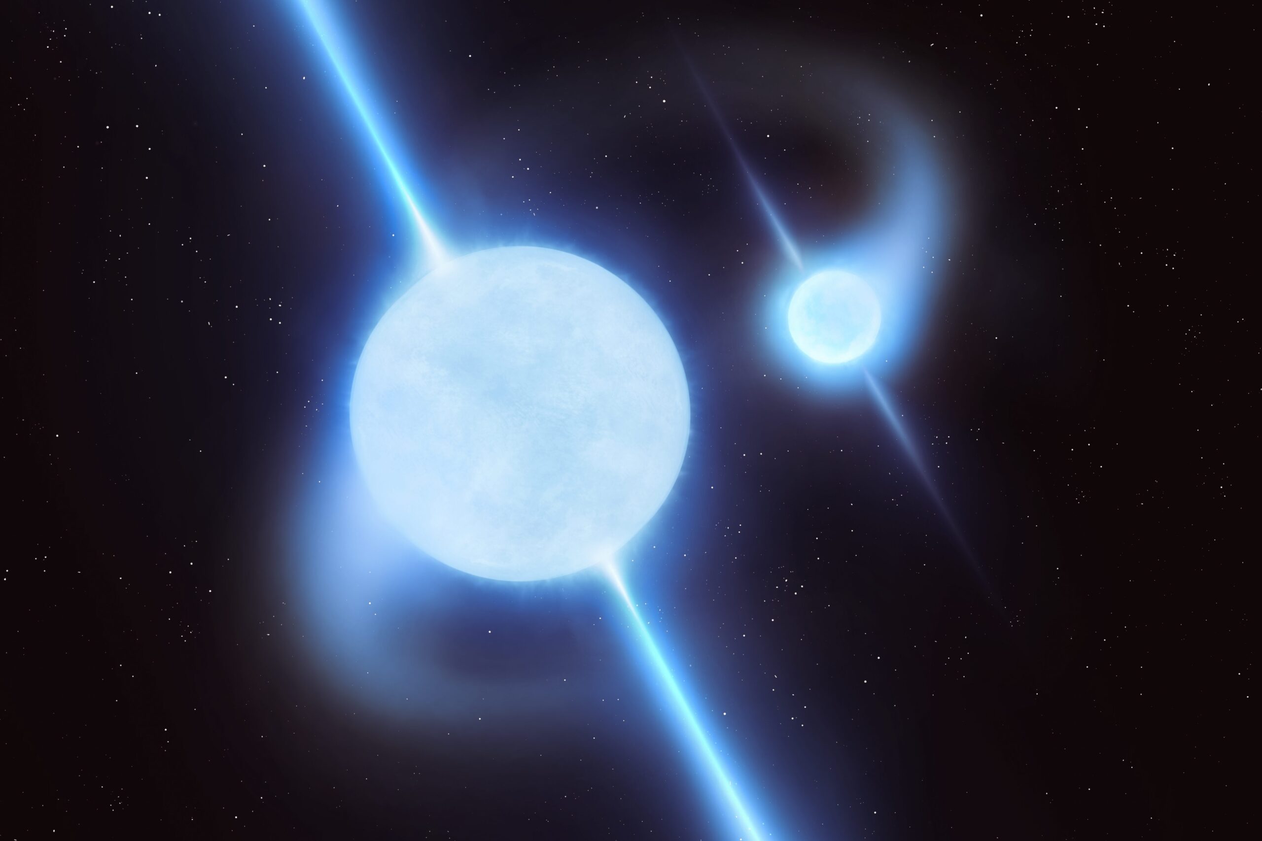 Merger of two neutron stars