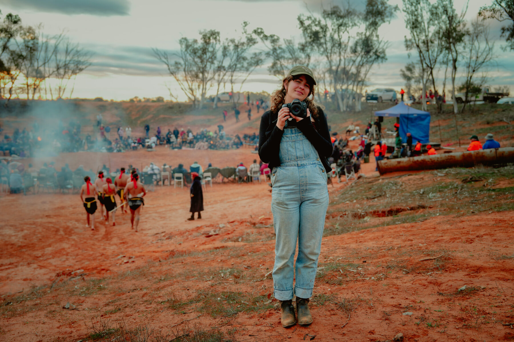 Em Jensen at the Mutawintji Cultural Festival, 2025