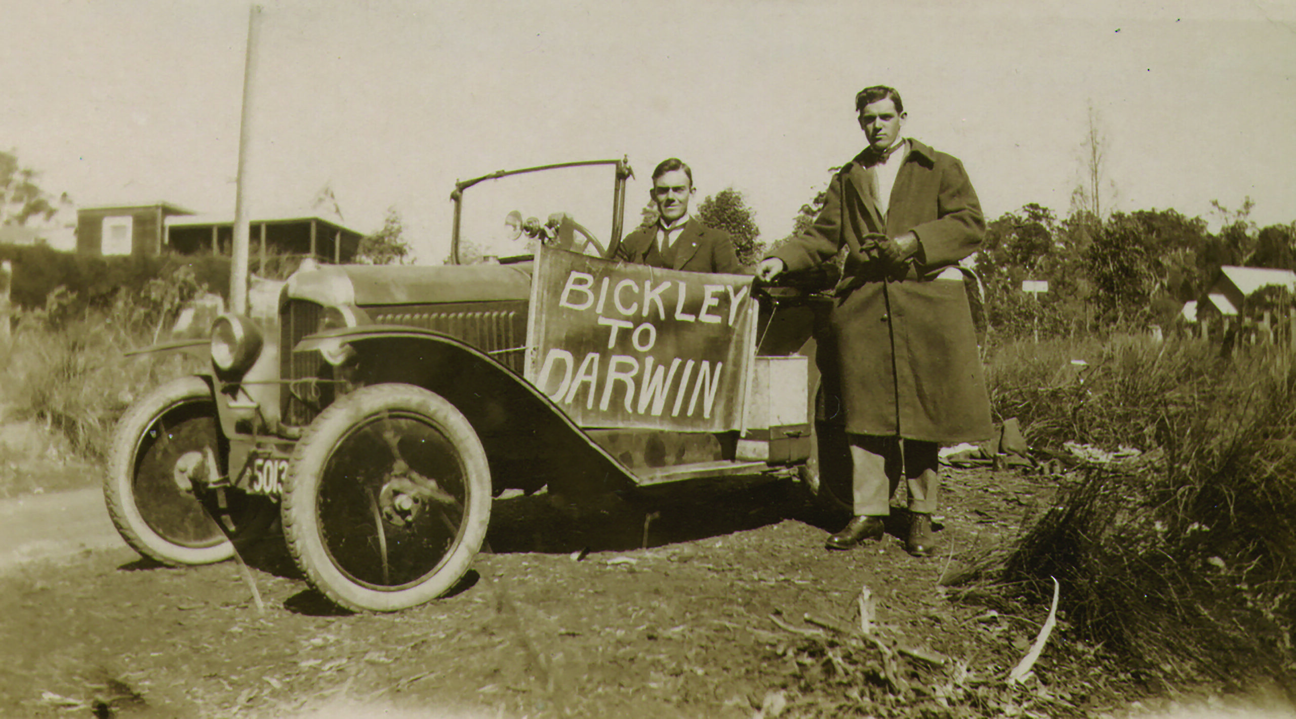 Image for article: The unlikely winners of the first car race around Australia